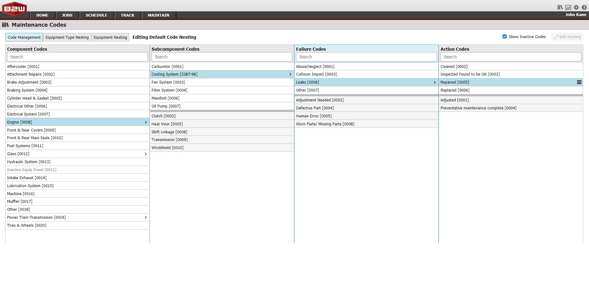 Construction Equipment Maintenance Software B2W Maintain