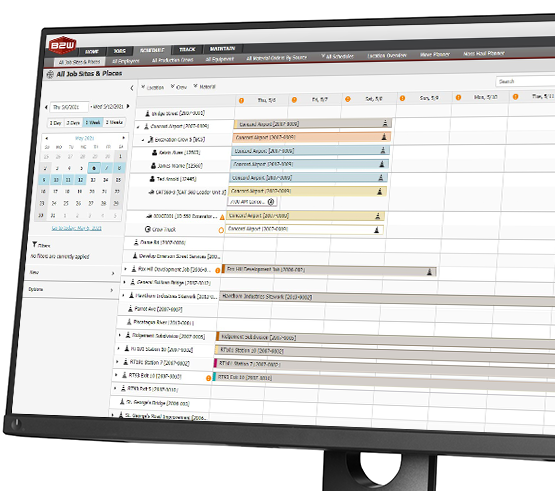 Flexible, easy-to-use construction scheduling software