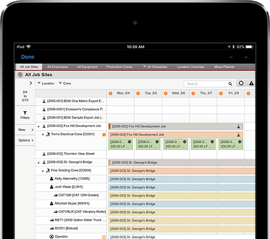 Construction schedule automation