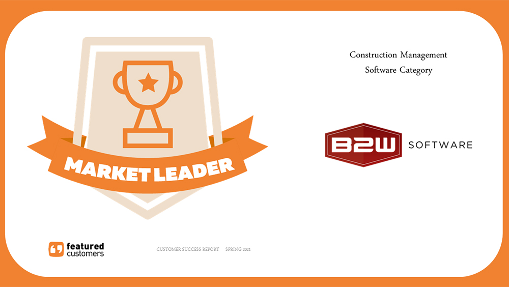 Construction Management Software Market Leader - B2W Software