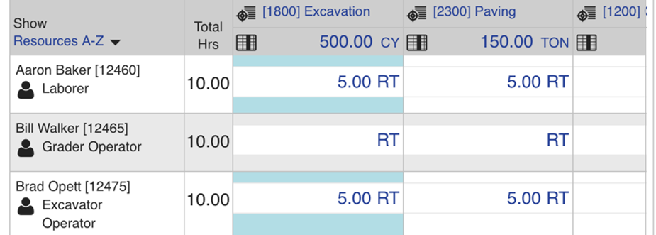 Job Costing